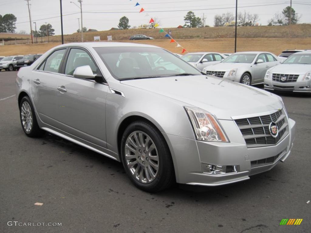 Radiant Silver Metallic 2011 Cadillac CTS 3.6 Sedan Exterior Photo #43365092