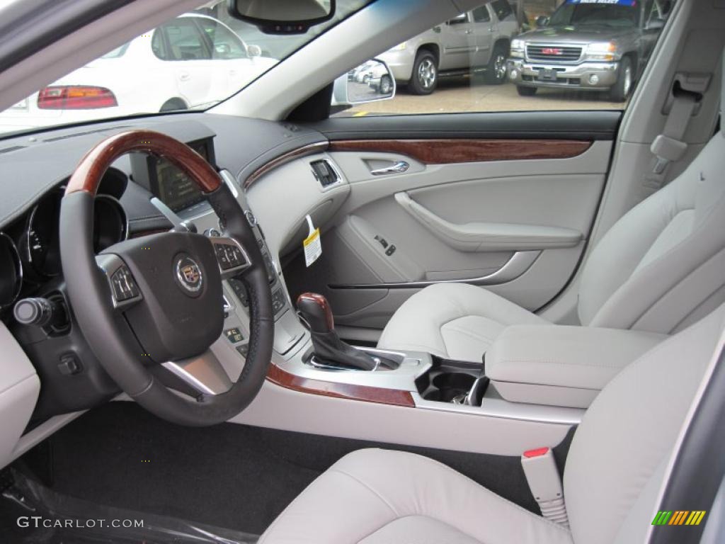Light Titanium/Ebony Interior 2011 Cadillac CTS 3.6 Sedan Photo #43365141