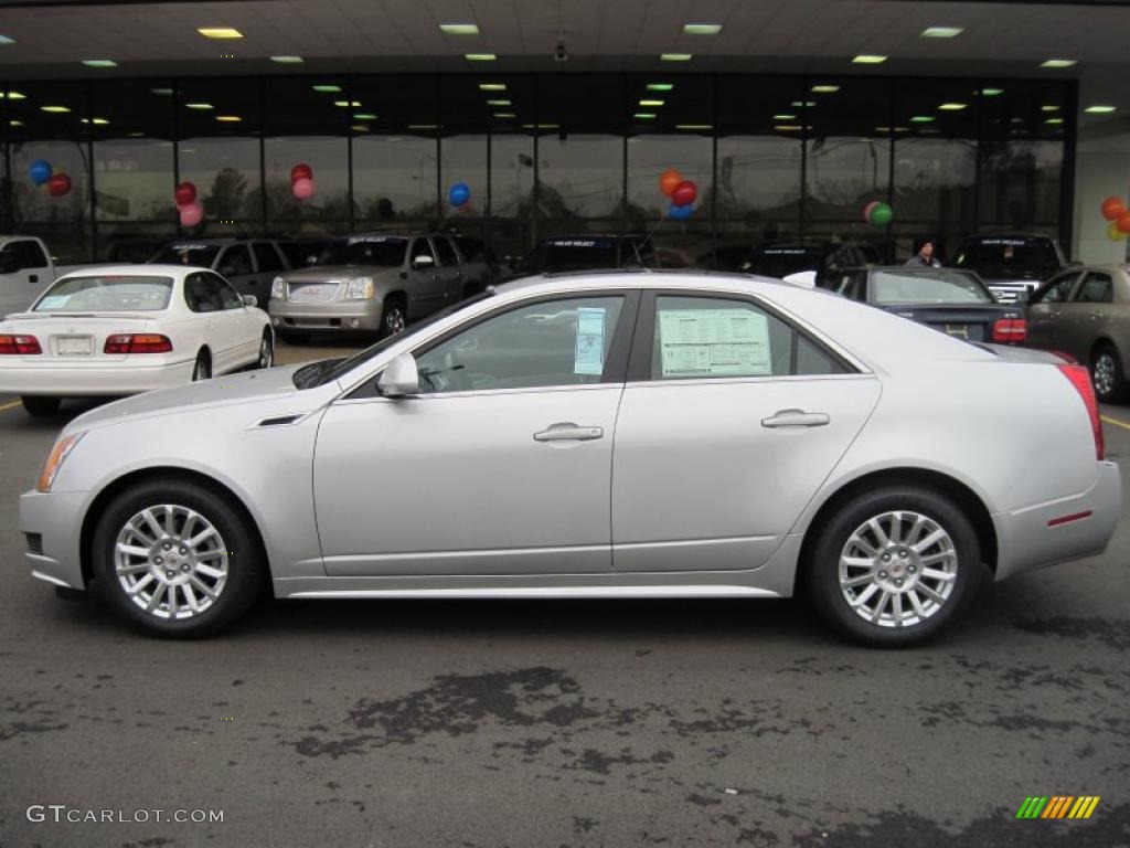 Radiant Silver Metallic 2011 Cadillac CTS 3.0 Sedan Exterior Photo #43365420