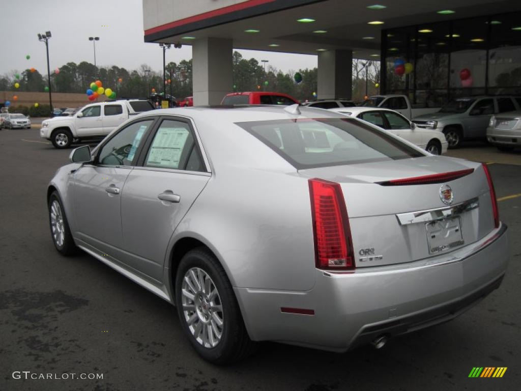 Radiant Silver Metallic 2011 Cadillac CTS 3.0 Sedan Exterior Photo #43365440