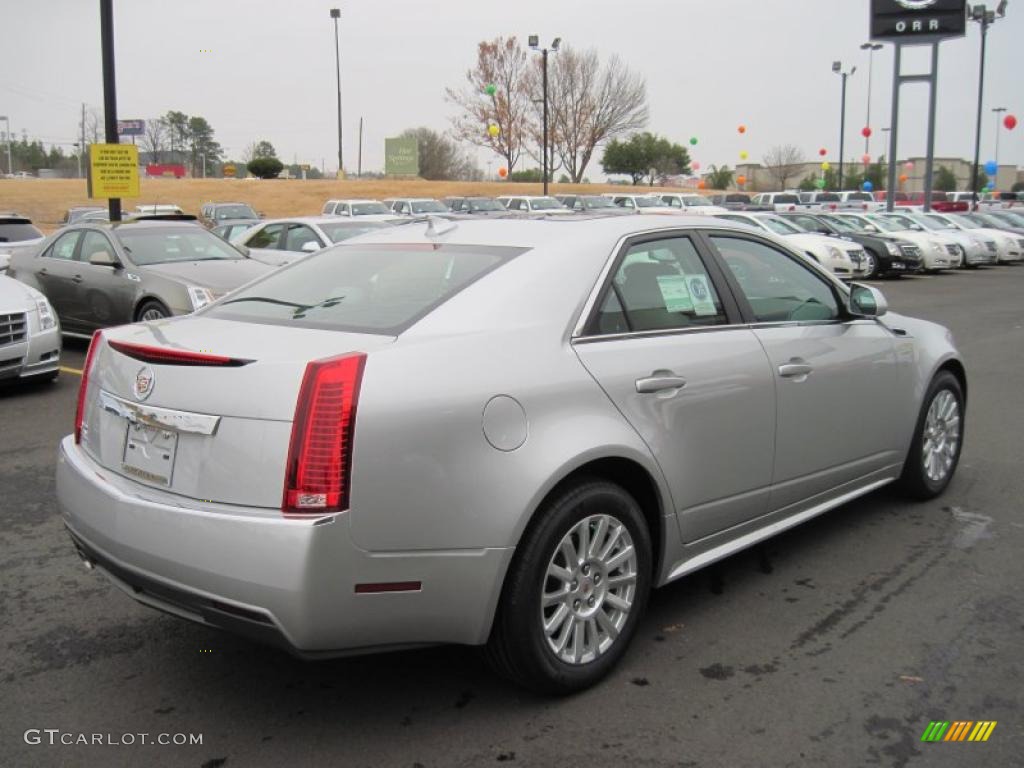 Radiant Silver Metallic 2011 Cadillac CTS 3.0 Sedan Exterior Photo #43365472