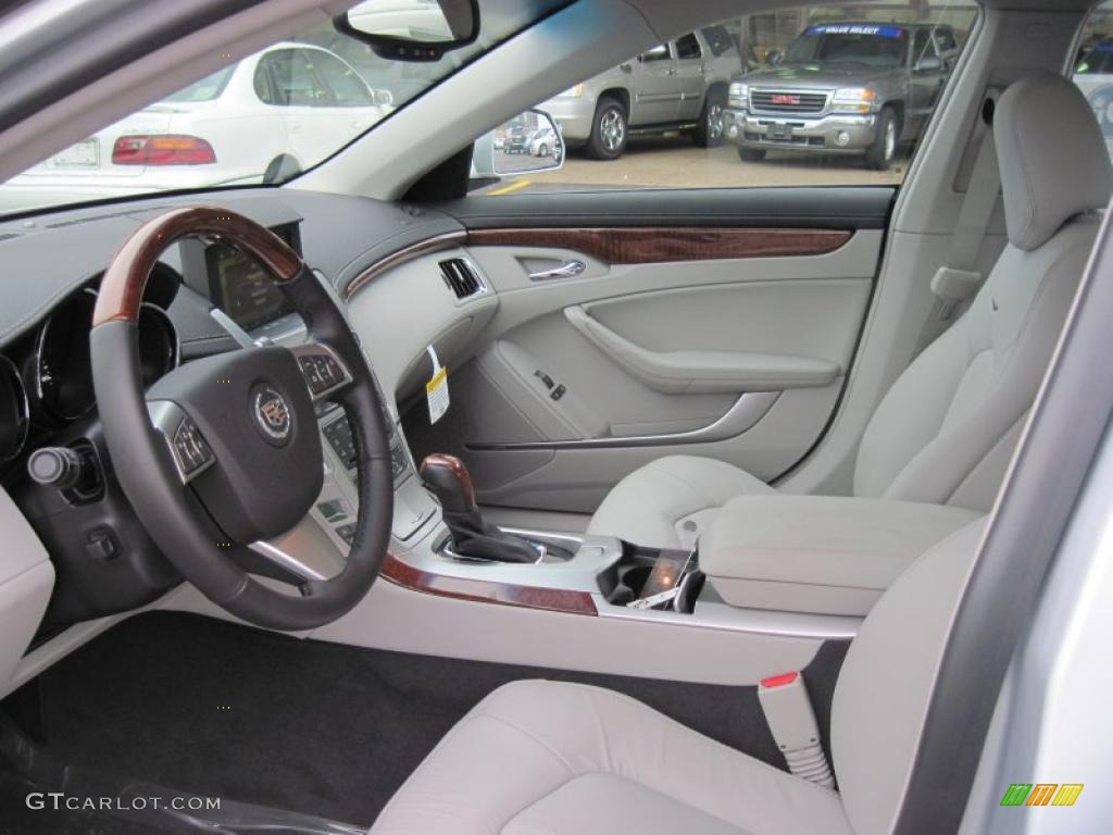 Light Titanium/Ebony Interior 2011 Cadillac CTS 4 3.6 AWD Sedan Photo #43365928