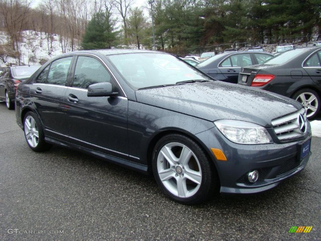 Steel Grey Metallic 2010 Mercedes-Benz C 300 Sport 4Matic Exterior Photo #43366472