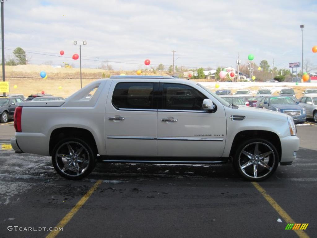 2008 Escalade EXT AWD - White Diamond / Light Cashmere photo #6