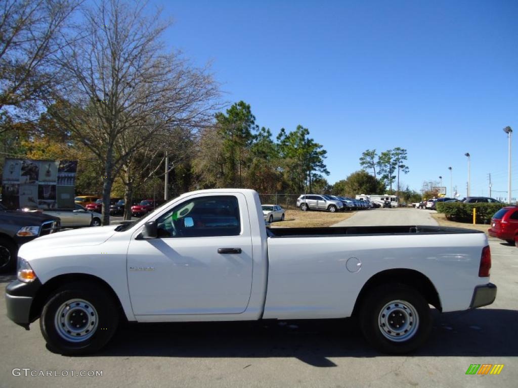 Stone White 2010 Dodge Ram 1500 ST Regular Cab Exterior Photo #43367560