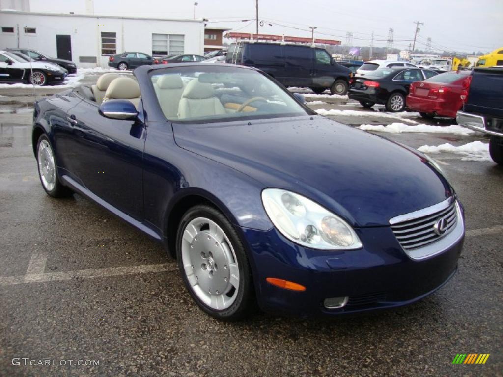 Indigo Ink Pearl 2002 Lexus SC 430 Exterior Photo #43368556