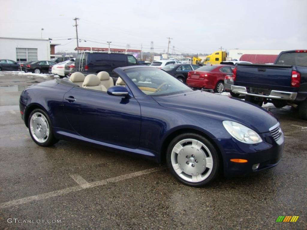 Indigo Ink Pearl 2002 Lexus SC 430 Exterior Photo #43368588