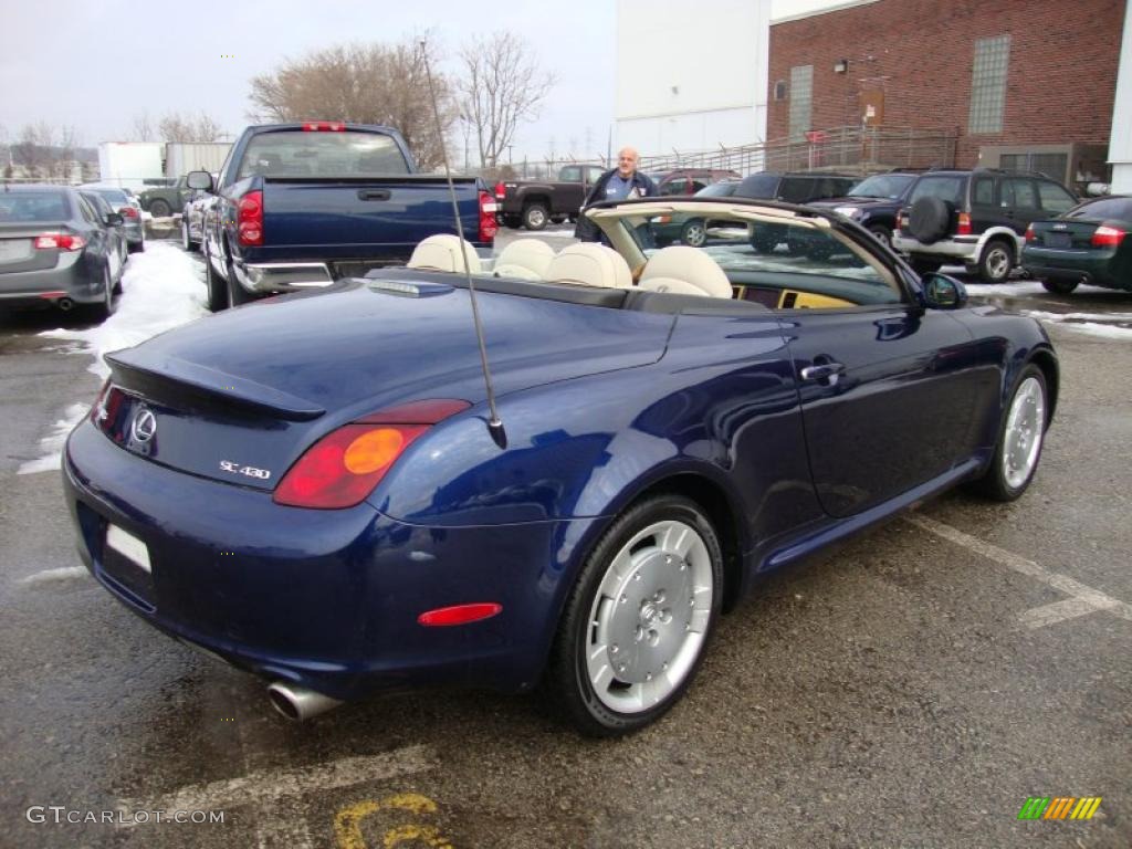 Indigo Ink Pearl 2002 Lexus SC 430 Exterior Photo #43368620
