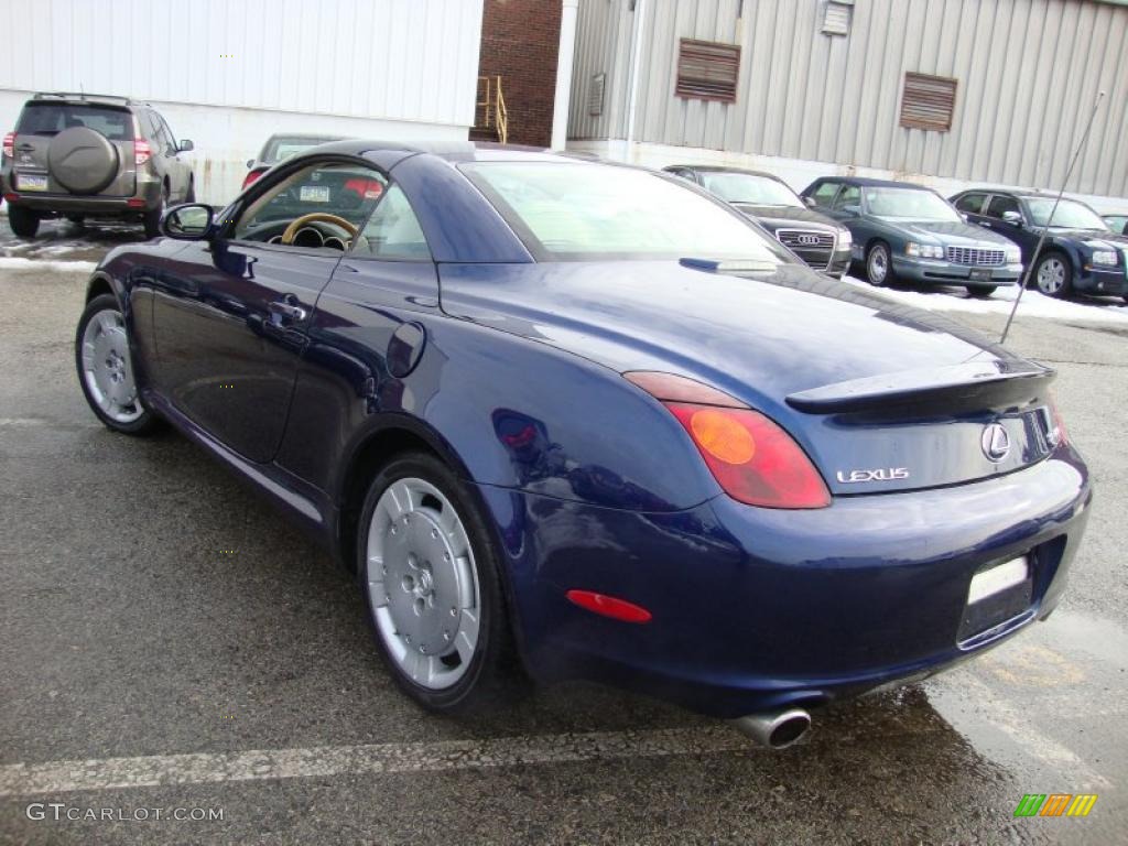 Indigo Ink Pearl 2002 Lexus SC 430 Exterior Photo #43369412