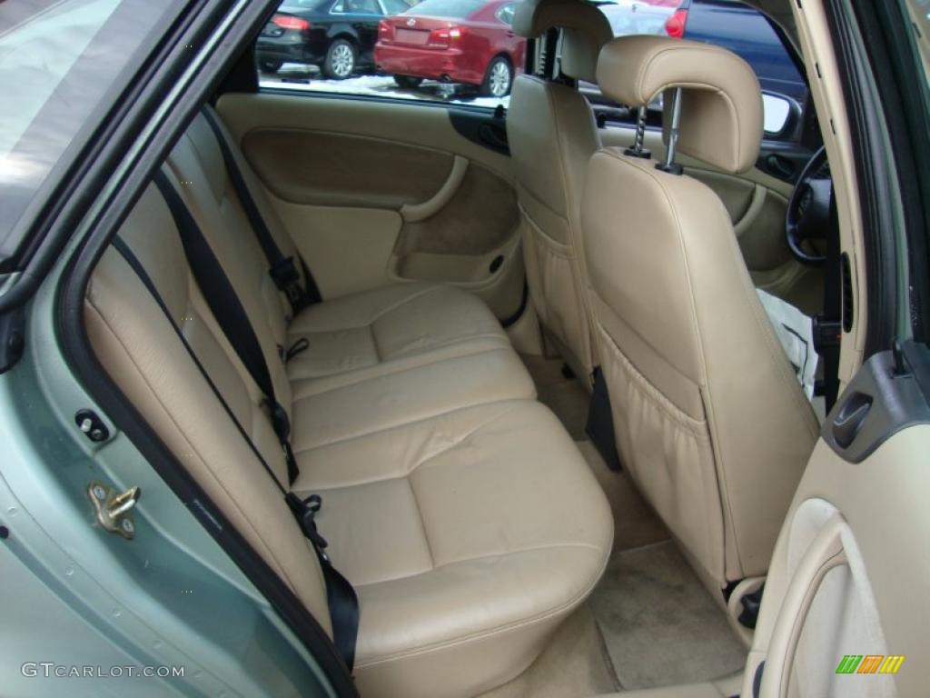 2001 9-3 Sedan - Sun Green Metallic / Warm Beige photo #22