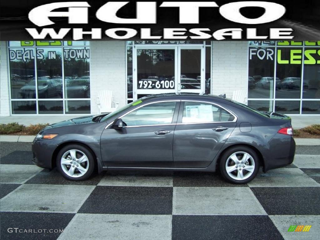 2010 TSX Sedan - Grigio Metallic / Parchment photo #1