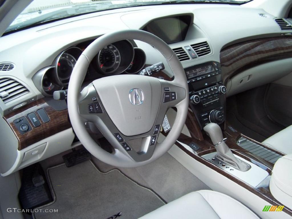 Taupe Interior 2011 Acura MDX Technology Photo #43371080