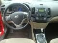 2009 Hyundai Elantra Beige Interior Dashboard Photo