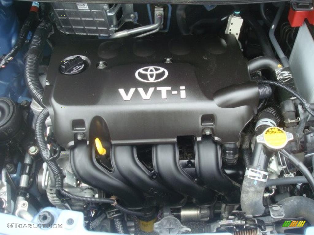 2008 Toyota Yaris 3 Door Liftback 1.5 Liter DOHC 16-Valve VVT-i 4 Cylinder Engine Photo #43371536