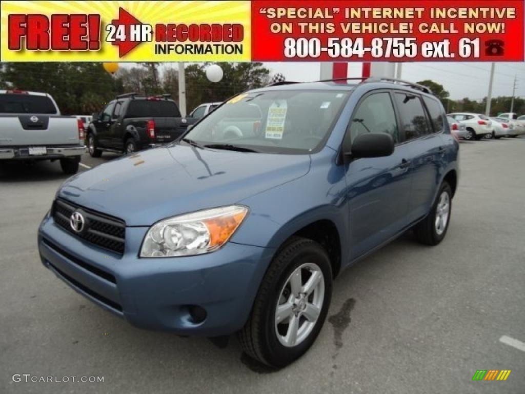 Pacific Blue Metallic Toyota RAV4