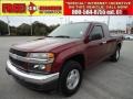 2007 Deep Ruby Red Metallic Chevrolet Colorado LT Extended Cab  photo #1