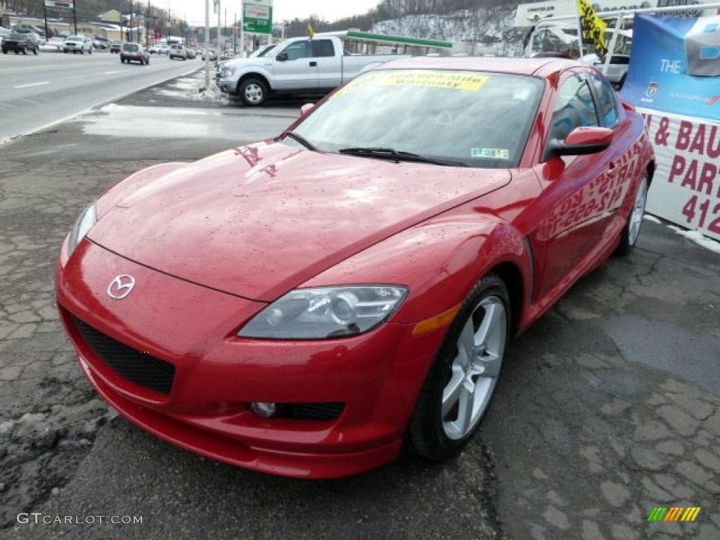 2004 RX-8 Grand Touring - Velocity Red Mica / Black photo #1