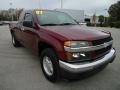 2007 Deep Ruby Red Metallic Chevrolet Colorado LT Extended Cab  photo #11