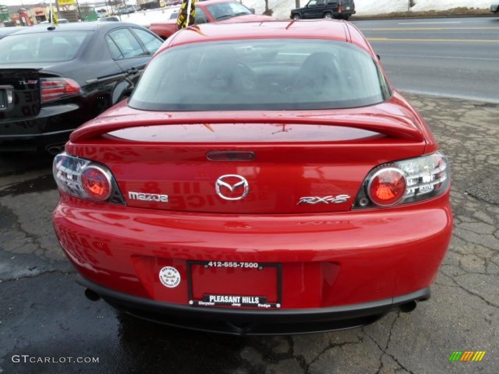 2004 RX-8 Grand Touring - Velocity Red Mica / Black photo #2