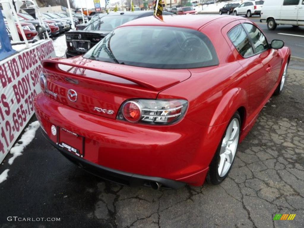 2004 RX-8 Grand Touring - Velocity Red Mica / Black photo #3