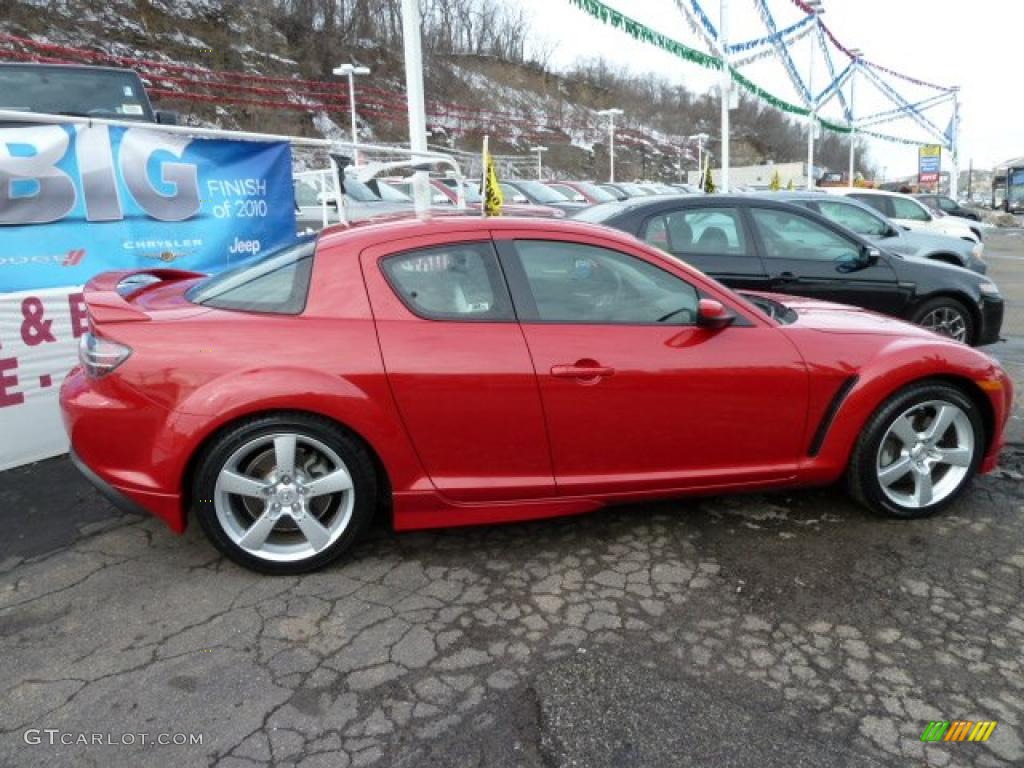 2004 RX-8 Grand Touring - Velocity Red Mica / Black photo #4