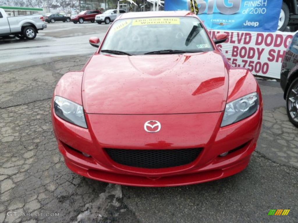2004 RX-8 Grand Touring - Velocity Red Mica / Black photo #6