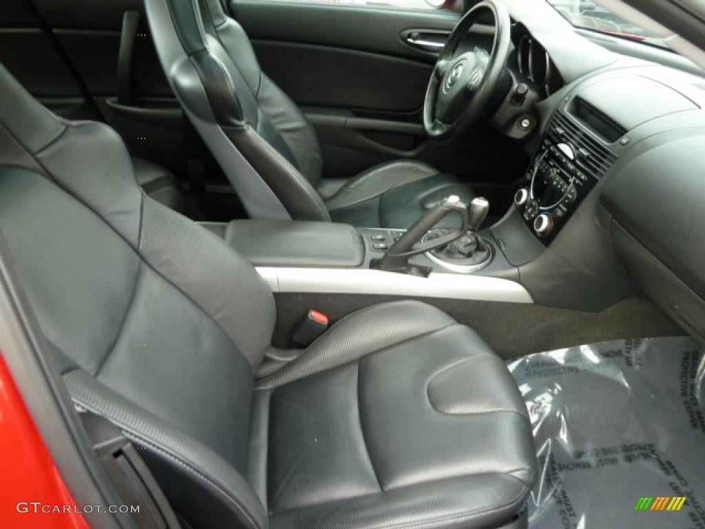 2004 RX-8 Grand Touring - Velocity Red Mica / Black photo #11