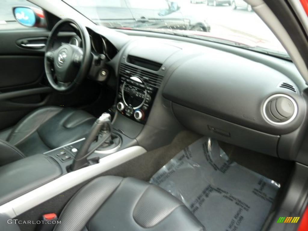 2004 RX-8 Grand Touring - Velocity Red Mica / Black photo #12