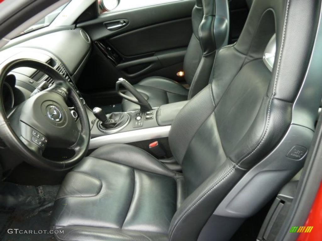 2004 RX-8 Grand Touring - Velocity Red Mica / Black photo #16