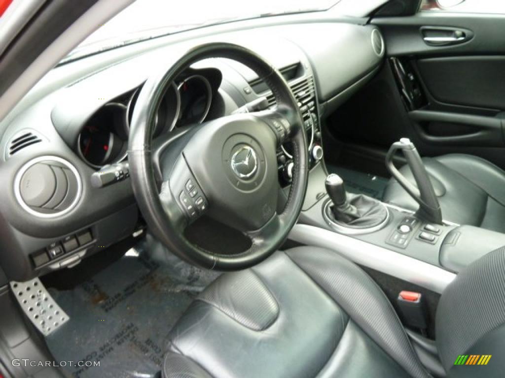 2004 RX-8 Grand Touring - Velocity Red Mica / Black photo #20