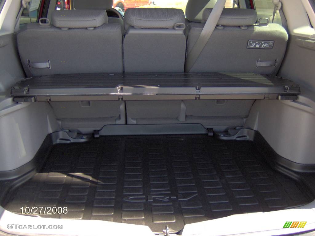 2008 CR-V LX - Tango Red Pearl / Ivory photo #14