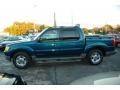 2001 Island Blue Metallic Ford Explorer Sport Trac   photo #8