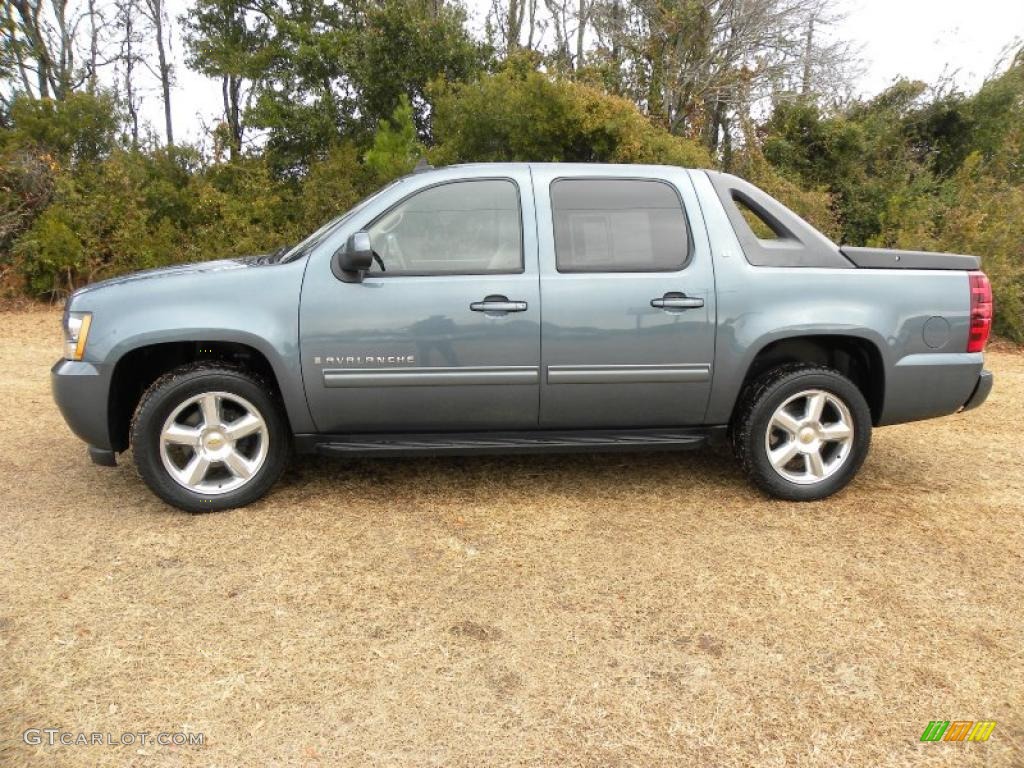 Blue Granite Metallic 2009 Chevrolet Avalanche LT Exterior Photo #43374976