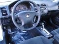Black 2003 Honda Civic LX Coupe Dashboard