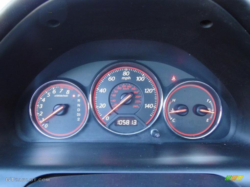 2003 Honda Civic LX Coupe Gauges Photo #43376169