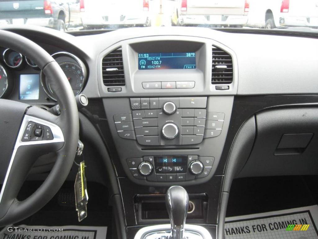 2011 Buick Regal CXL Turbo Ebony Dashboard Photo #43377882