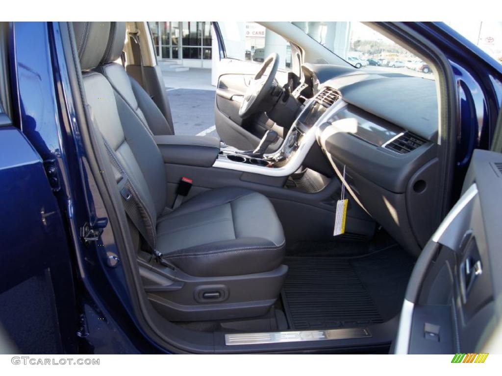Charcoal Black/Silver Smoke Metallic Interior 2011 Ford Edge Sport Photo #43379779