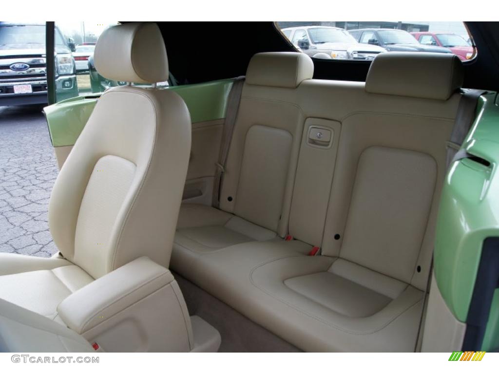 Cream Beige Interior 2004 Volkswagen New Beetle GLS 1.8T Convertible Photo #43380519
