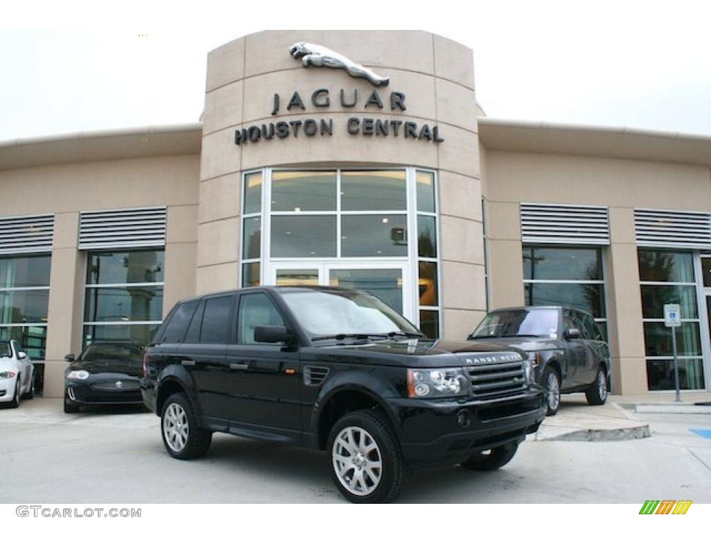 2007 Range Rover Sport HSE - Java Black Pearl / Ivory photo #1