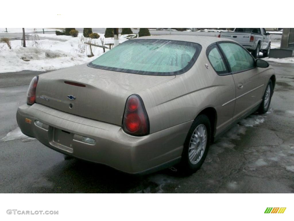 Sandrift Metallic 2002 Chevrolet Monte Carlo LS Exterior Photo #43381647