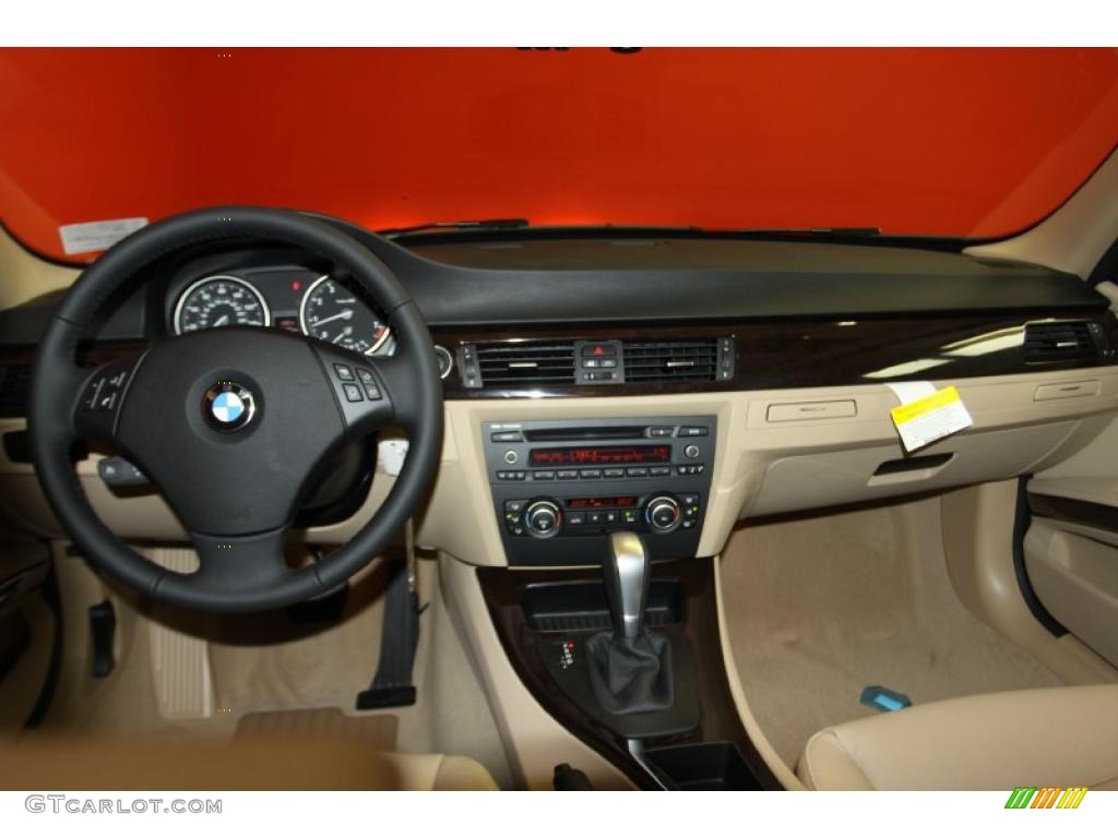 2011 3 Series 328i Sedan - Jet Black / Beige Dakota Leather photo #5
