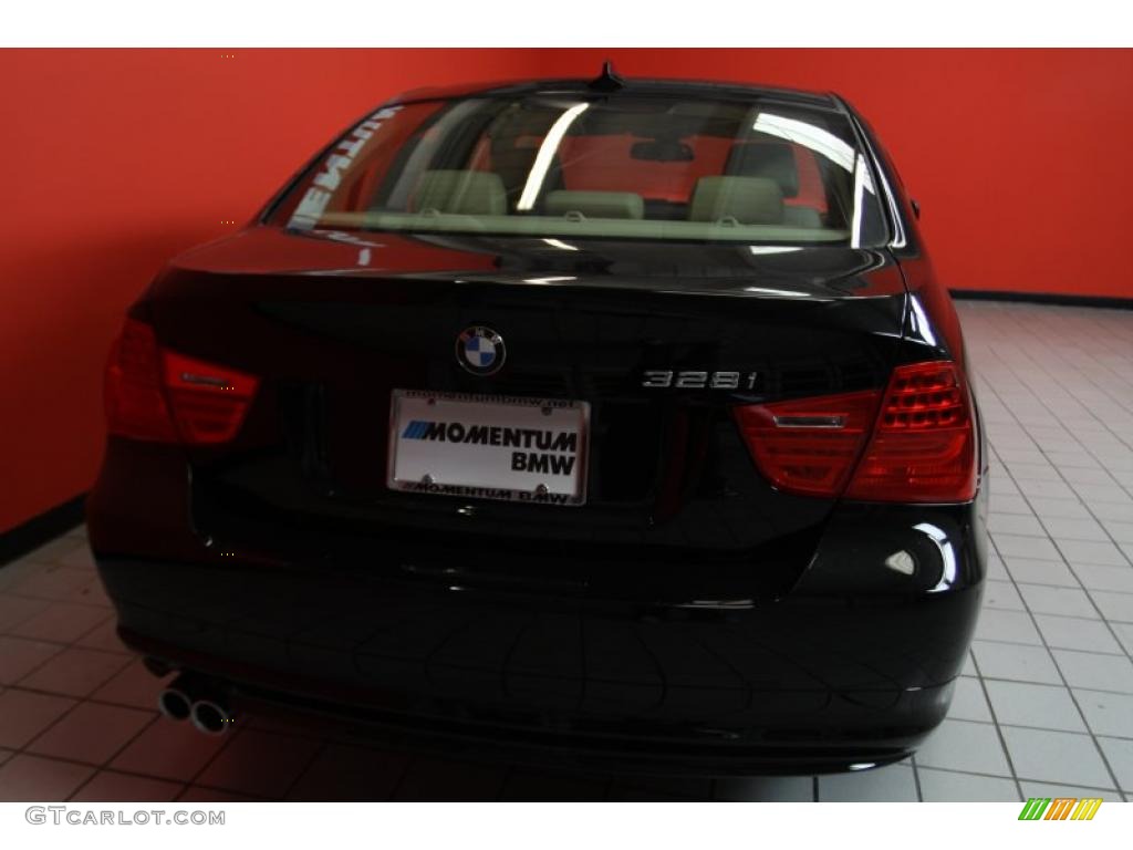 2011 3 Series 328i Sedan - Jet Black / Beige Dakota Leather photo #14