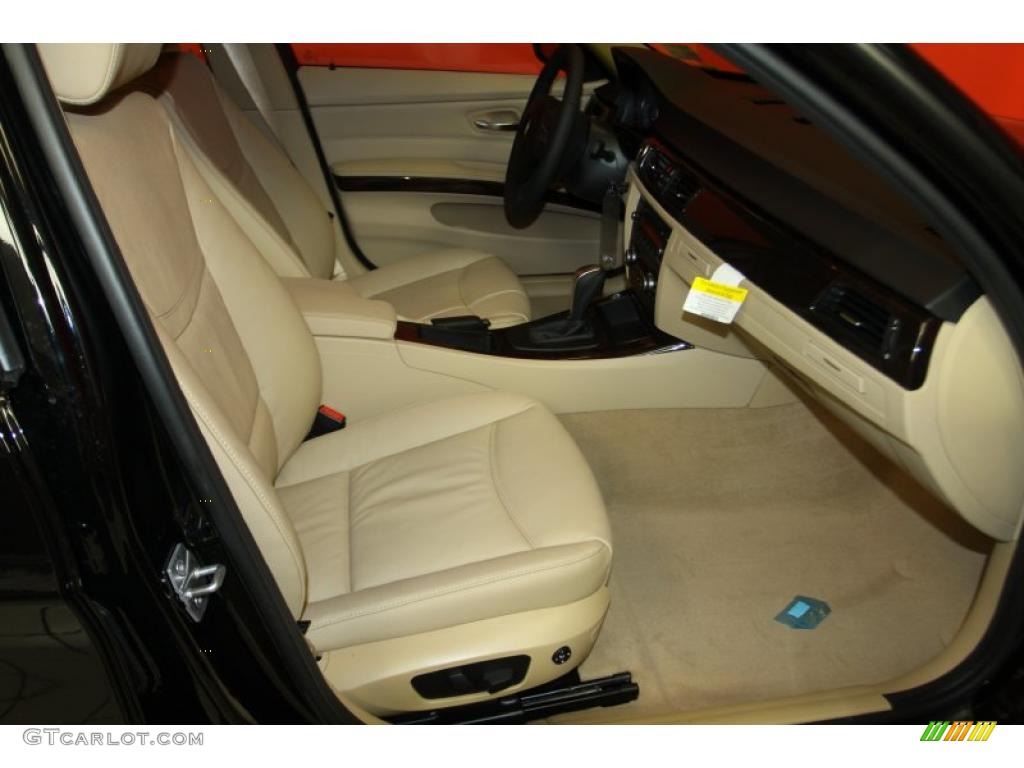 2011 3 Series 328i Sedan - Jet Black / Beige Dakota Leather photo #17