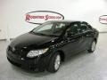 2009 Black Sand Pearl Toyota Corolla LE  photo #1