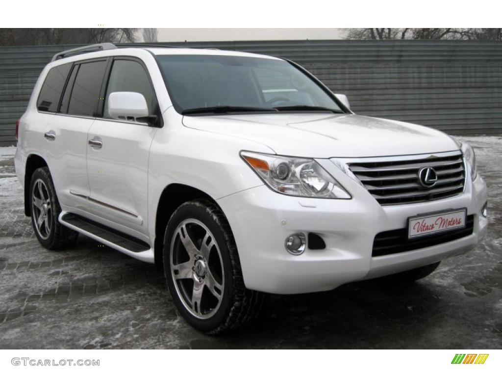 Starfire White Pearl 2009 Lexus LX 570 Exterior Photo #43382671