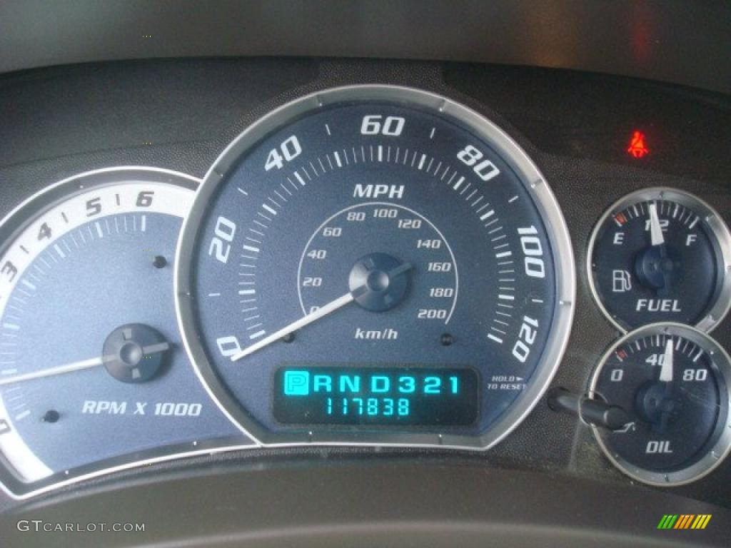 2002 Cadillac Escalade EXT AWD Gauges Photo #43382711