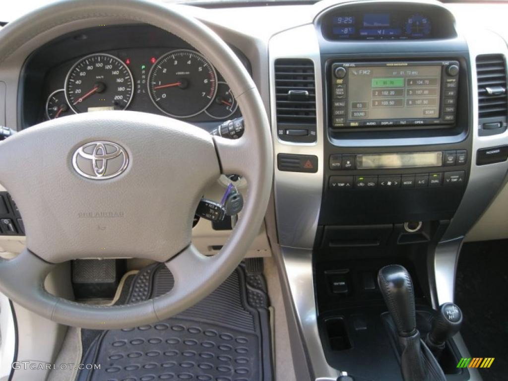2007 Toyota Land Cruiser Standard Land Cruiser Model Ivory Dashboard Photo #43383143