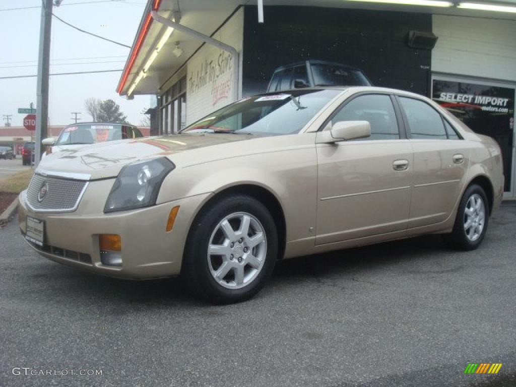 2006 CTS Sedan - Sand Storm / Ebony photo #2