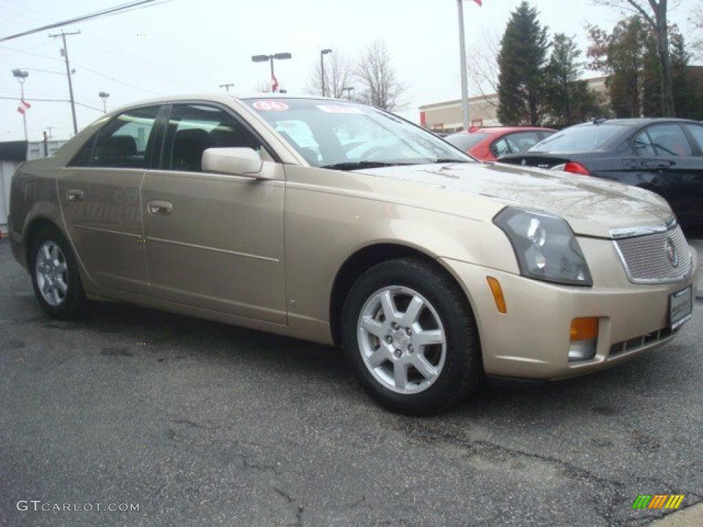 2006 CTS Sedan - Sand Storm / Ebony photo #7