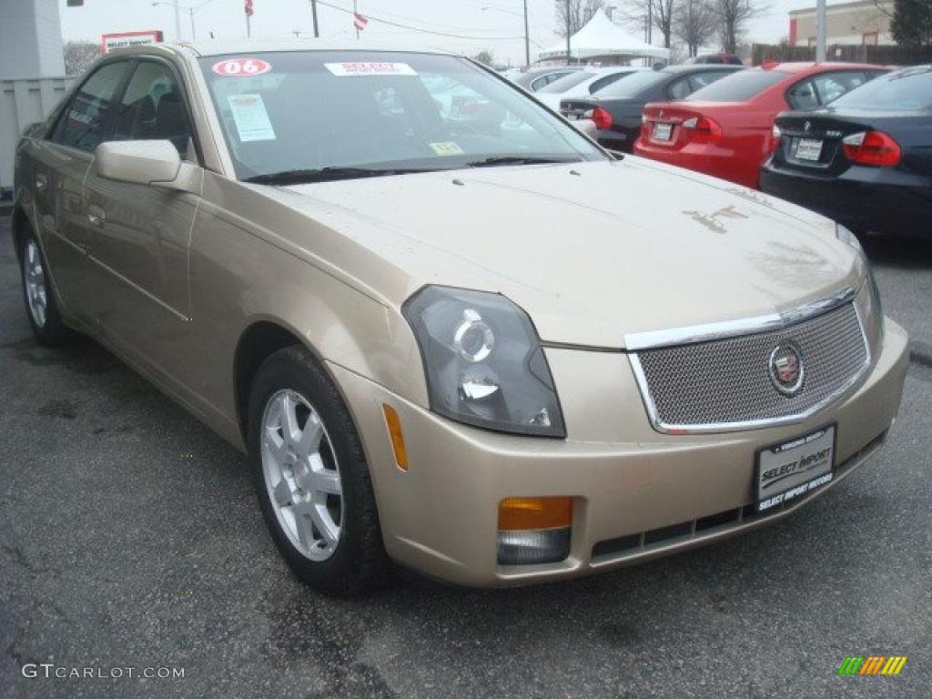 2006 CTS Sedan - Sand Storm / Ebony photo #8